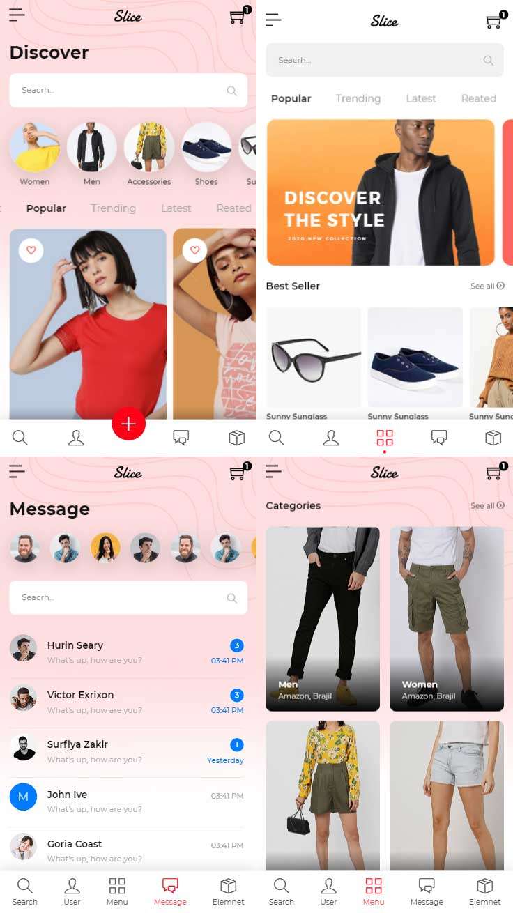移动端app电商销售HTML静态模板