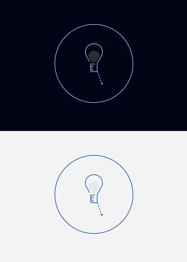 灯泡切换按钮ui交互特效