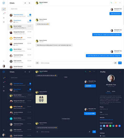 在线聊天讨论平台网页模板