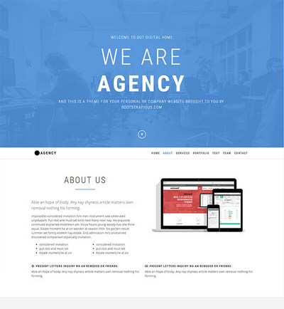 宽屏企业官方通用html网页模板