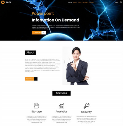 html5印刷设计服务公司静态网页模板